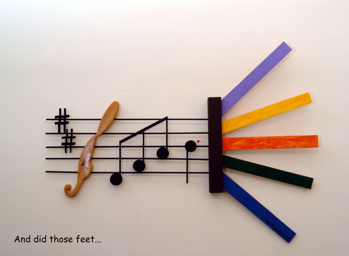 “And did those feet”
